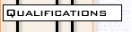 Professional Qualifications